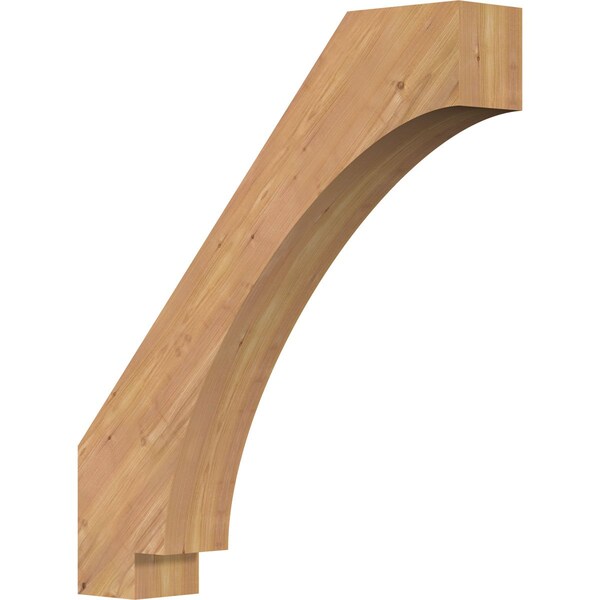 Ekena Millwork 5 1/2"W x 30"D x 34"H Imperial Smooth Knee Brace, Western Red Cedar BRC06X30X34IMP00SWR - main